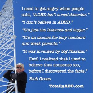 People Don't Believe in ADHD