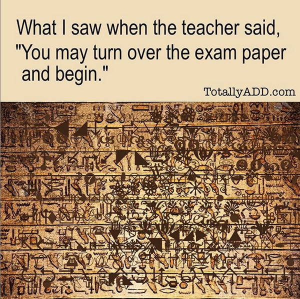 Overwhelming exam meme