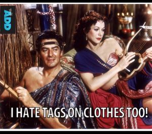 Tags On Clothes