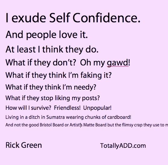 Self confidence meme