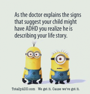The signs of ADHD