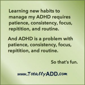 Learning New Habits