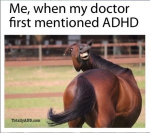 Mentioned ADHD
