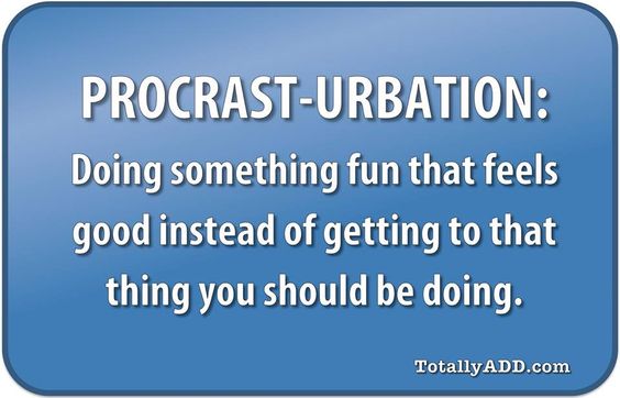 Meme about procrastinating by TotallyADD