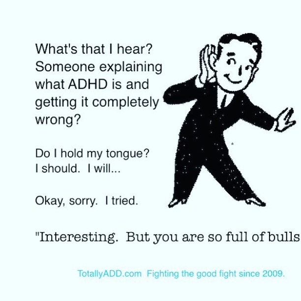 What's That I Hear ADHD Meme