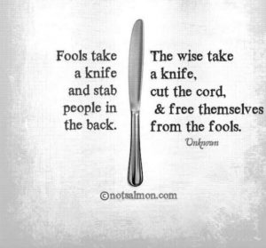 Dealing with negative people