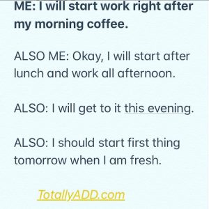 Procrastination