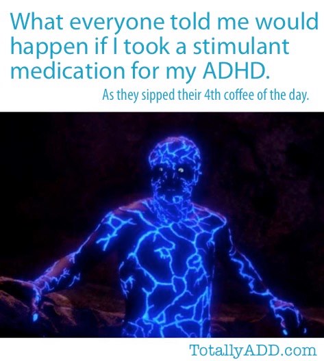 Meme about stimulant medication