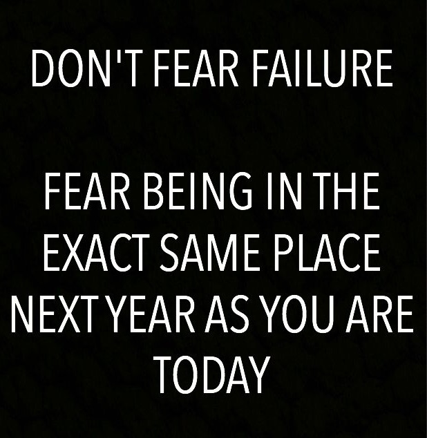Fear of failure meme