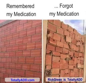 Difference Between Taking My Meds and Not Taking My Meds