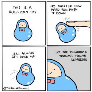 Trauma and the Roly Poly Toy
