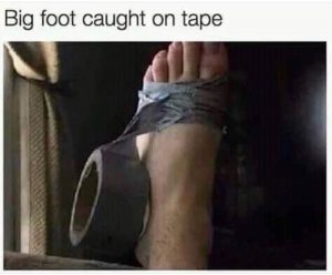 Joke about bigfoot