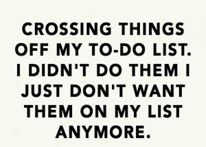 Meme about to do lists