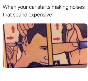 Meme about car repairs
