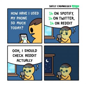 Meme about time passing from Safely Endangered Webtoon