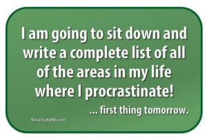 Procrastination meme