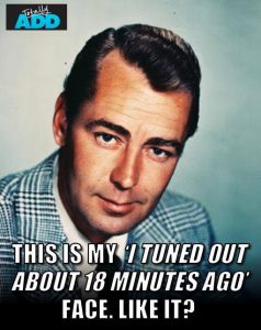 meme about tuning out