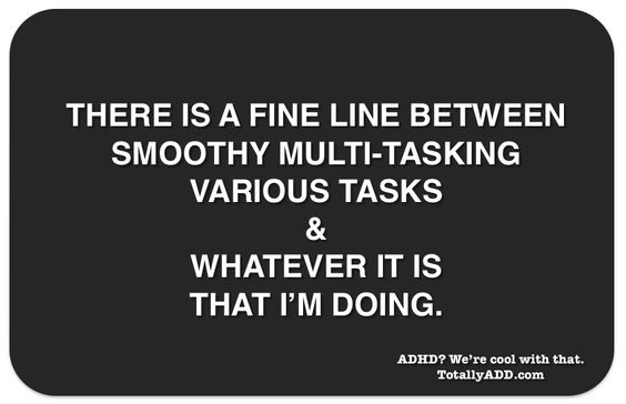 Multitasking meme from TotallyADD