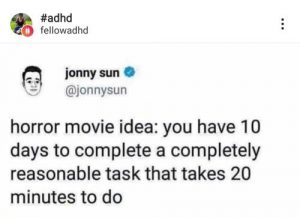 Tweet about a horror movie idea