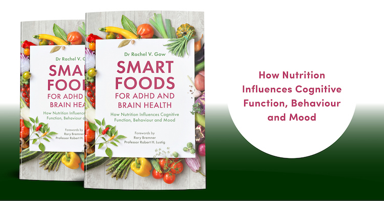 Book Cover Smart Foods for ADHD and Brain Health