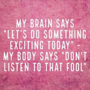 Meme about my brain doing something exciting