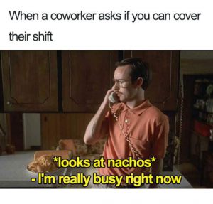 Meme about nachos