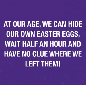 Meme about forgetting where you hid easter eggs