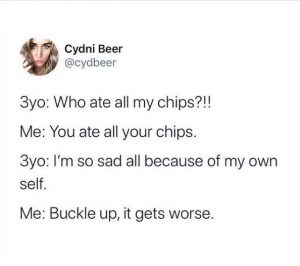 Tweet Who Ate all my cips