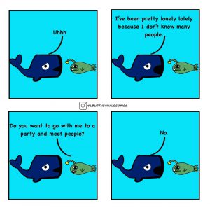 Webcomic about meeting people