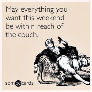 Everything you want will be on the couch meme