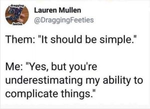 Tweet about procrastination