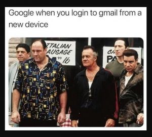 Meme about suspicion