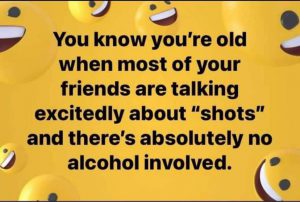 Dad Joke about shots