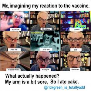 Me imagining my reaction to a shot TotallyADD meme