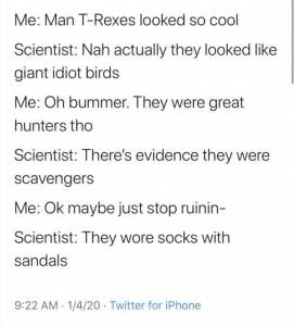 socks with sandals joke