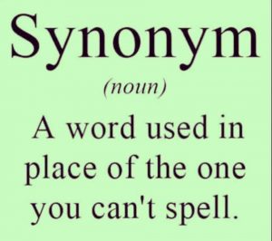 Joke definition of synonym